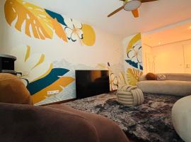 Lake View 110sqm in/outdoor living entire apartment with 2 bedrooms, alojamento com cozinha em Reichenau