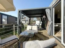Mobil-home Grand Confort à Jullouville - Plage, Piscine Chauffée, Fitness et Parking - FR-1-361A-66