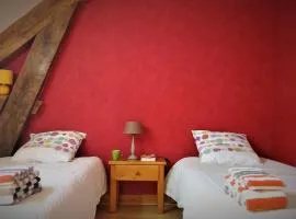 Chambre d'hôtes pour 2 avec salle d'eau privative et petit-déjeuner inclus - FR-1-590-464