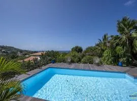 Villa An ti kwen paradi 3 chambres avec piscine et vue mer