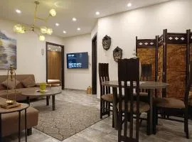 Korean Style 2BHK with City Views & Free Netflix