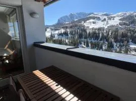 Sonnenalpe Nassfeld in 1500 m Höhe an der Skipiste