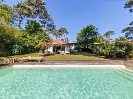 Villa bohème chic avec piscine & jardin au Pyla