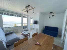 Les Carlines 1793 T2 4-6 pers avec vue panoramique – hotel w mieście Chamrousse