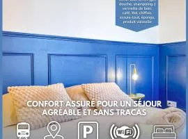 L'Étoilé - Parking Gratuit, Confort & Design Chic