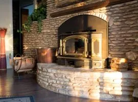 Lovely Cottage Rental with Waterfall on San Gabriel River near Austin, Texas