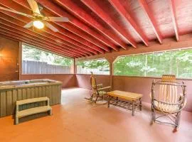 Paradise Cabin with Foosball Table and BBQ in Cleveland, Georgia