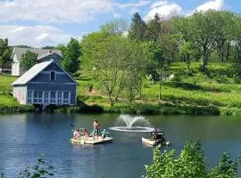 Incredible Tented Cabin Ideal for Glamping with Fireplace and Barbecue in Saint Croix Falls, Wisconsin