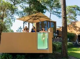 Cabaña Lujo con Alberca Climatizada Vistas al Bosque de Mazamitla