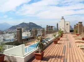 En el centro de Santiago centro