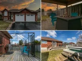 Serenity and Style 4BR with Hot Tub, BBQ and Fire Table
