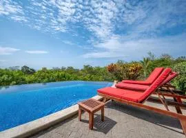Villa Estrellas - Stunning Ocean-Views, Potrero, spacious 4 BR Villa