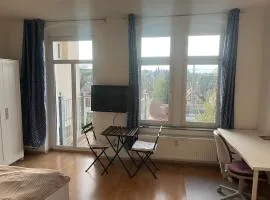 helle 1Raum Wohnung Apartment mit Balkon und Küche