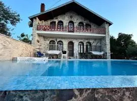 Detached Stone Villa with Pool Sleeps 9