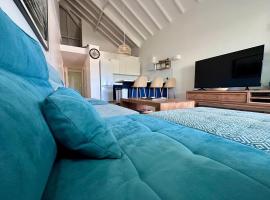 Renovated 2 Bedrooms Apartment beach front, hotel a Orient Bay