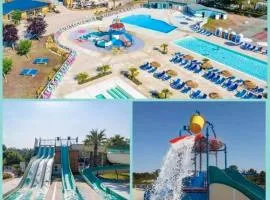 MH 387 3 chambres 1 salle de bain dans camping 4 étoiles