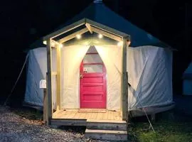 Unique Yurt-Dome Hybrid on Amazing Glampground near Bryson City, North Carolina