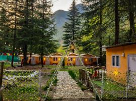 Pandora Riverside Cafe & Stay, ξενοδοχείο κοντά στο Αεροδρόμιο Kullu–Manali - KUU, Kasol