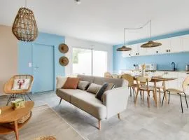 Jolie maison pour 8 - 400m de la plage - terrasse