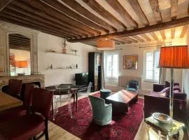 Caen duplex T2 confort 18ème cœur de ville avec Vayny