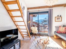 Le chalet de Lili 2 pièces duplex, skis aux pieds, balcon, hotel sa Tignes