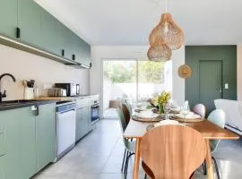 Belle maison pour 8 - 250m de la plage - terrasse