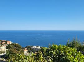 Costa Plana apartment with terrace and sea view, Hotel mit Pools in Cap-d&rsquo;Ail