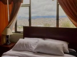 Cómodo apartamento con aire puro y vista panorámica ideal para turistas