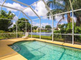 Sabal Harbour pool home with lake views - Harbour Happiness, hotel a Bradenton