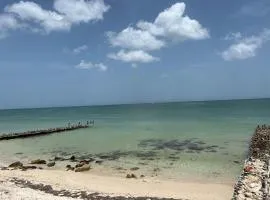 Casazul oceanfront in Chelem!