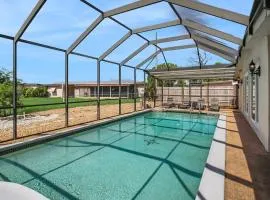 Canal-Front Escape with Private Pool & Game Room in Port Charlotte