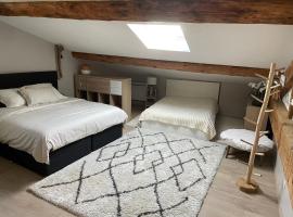 Appartement atypique centre village, hotel v destinaci Rillieux