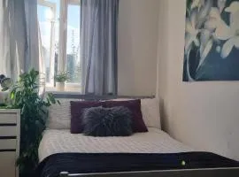 Stylish Small Double with Free Parking near Hampton Court-R1
