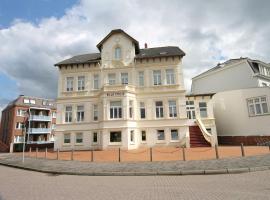 Luisa in der Villa Emilie, hotel para golfe em Borkum