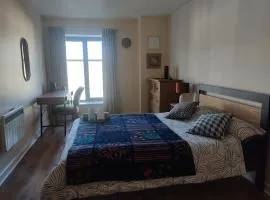 Swallows Nest - spacious bright double bedroom with ensuite bathroom