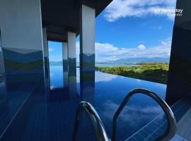 Bay Suites l Cozy Studio l 5 Min to KK City、コタキナバルのホームステイ