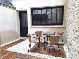 La Maisonnette Notre Dame - Terrasse privative - Hypercentre - 50m Bords de Loire - 4 personnes