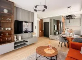 Lux Apart z Tarasem - CENTRUM - Parking Sauna Siłownia Meldunki 24na7