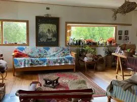 Room in urban garden