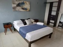 Casa Descanso Maya Con alberca privada, a 10 min del aeropuerto