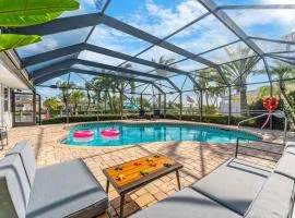 Casa De Olas - Waterfront Luxe Home - Heated Pool - Game Room - Boat Lift - Minutes to Beach