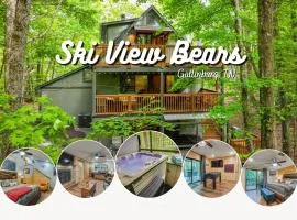 Ski View Bears - Gatlinburg! Serene Cabin with Views, HotTub, GameRoom