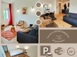 2 en 1, 10 pers, parking, Wifi