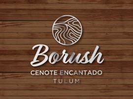 Casa Borush Tulum Glamping Fruit & Cenote Experience, luxusní stan v destinaci Tulum