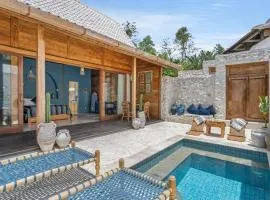 Villa Blue Style Pool Loft with Kitchen warnavillas