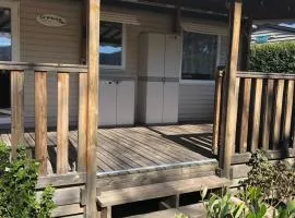 Domaine des Iscles mobile home clim, jardinet sans vis-à-vis