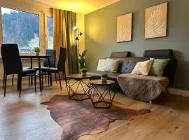 Zentrales 2,5-Zimmer Apartment mit mega Bergblick