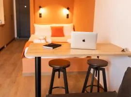 Orange Luxury apartment in agrinio