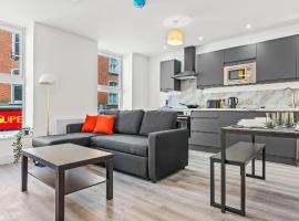 Prime Town Centre Location I Gold St D-Lux 1BR Apartment with Sofa Bed, Modern Amenities, Walk to Train, Bus Stations, Shops & Cafés I Leisure and Business Stays Welcome MULTIPLE UNITS AVAILABLE, hotel a Northampton