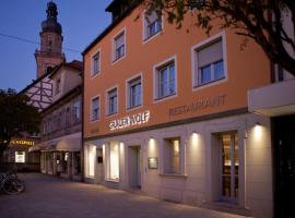 Altstadthotel Grauer Wolf, hotel v destinaci Erlangen
